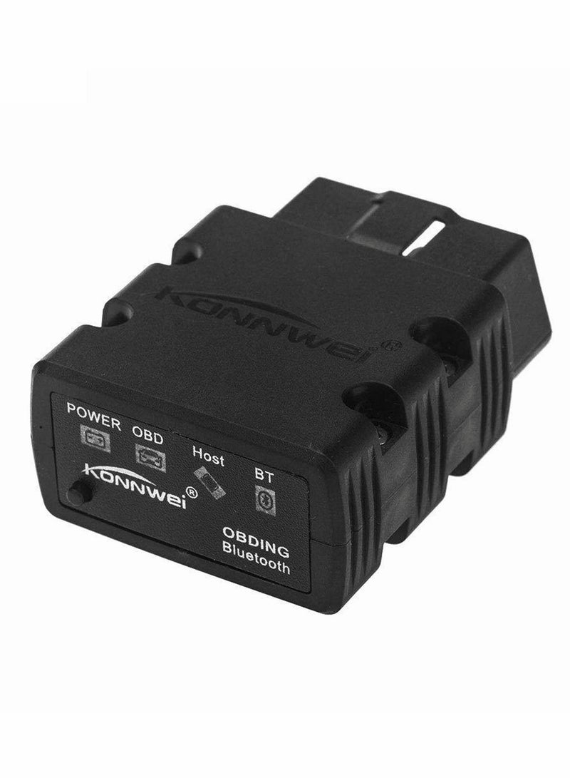 OBD2 Bluetooth Scanner, Bluetooth Wireless OBD-II Car Auto Diagnostic Scan Tools - Image 1